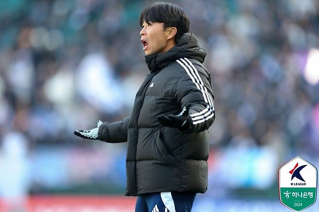 전북 현대 김두현 감독. 사진 | 한국프로축구연맹