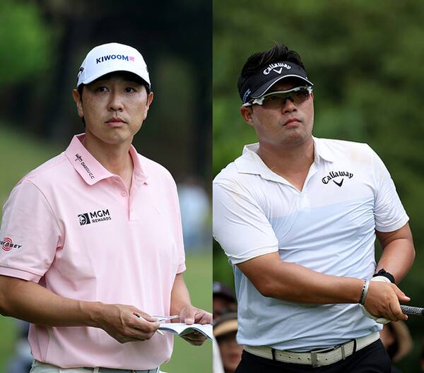 2025시즌 미국프로골프(PGA) 투어 출전권을 따내기 위한 관문인 2024 퀄리파잉 토너먼트 최종전 큐스쿨(Q-스쿨)에 출전한 배상문, 이승택 프로. 사진제공=KPGA