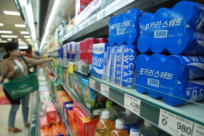 포카리스웨트 / 연합뉴스