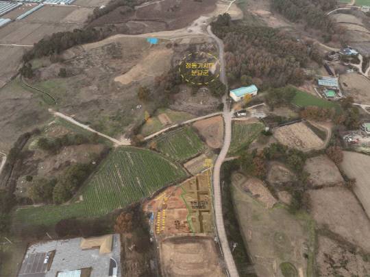 '부여 송국리 유적' 27차 발굴조사 전경. 국가유산청 제공