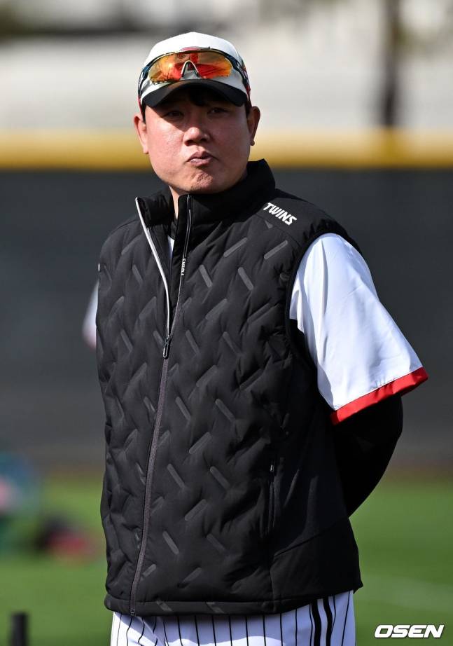 최승준 전 LG 코치.