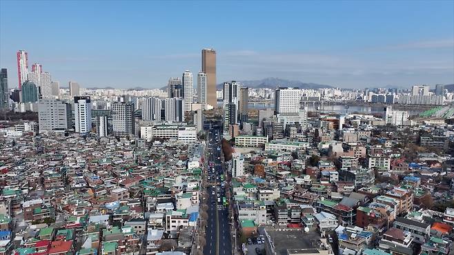 서울 동작구 노량진 일대 모습 윤병찬 PD