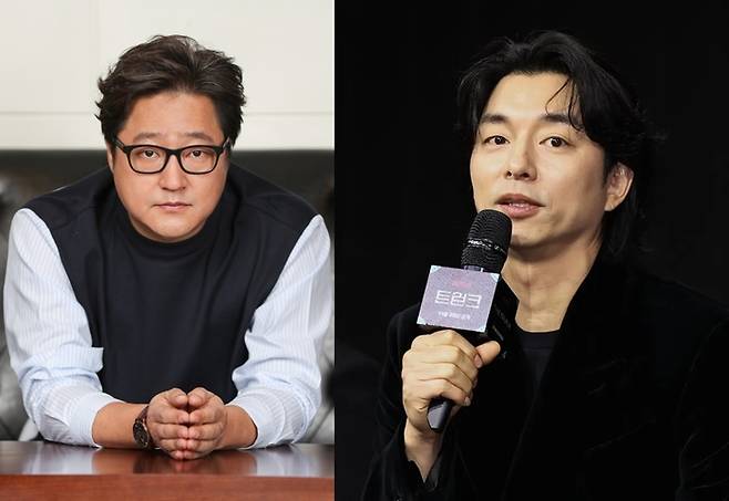 배우 곽도원(왼쪽)과 공유.