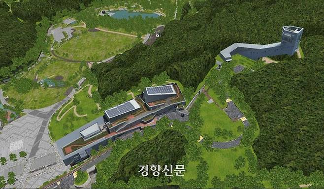 서울시 ‘S-Map’에서 제공될 드론활용 고정밀 영상(북서울 꿈의 숲) 모습. 서울시 제공