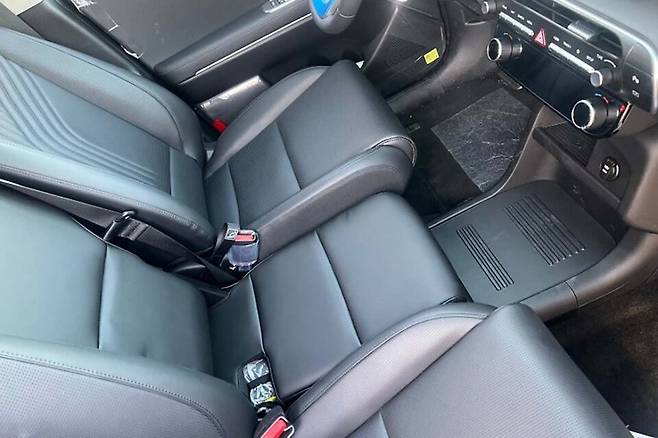 현대차 '팰리세이드 9인승' 시트 (출처 : newcarscoops)