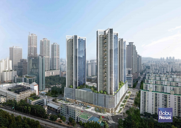 목동 주거복합시설 프로젝트 조감도. ⓒ삼성물산