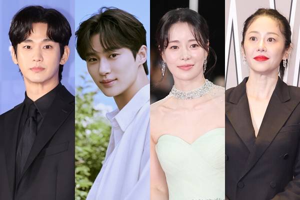 사진 출처= 2024 뉴시스 한류엑스포 포토월 행사에 참석한 배우 김수현. ⓒ이혜영 기자 lhy@hankooki.com / 배우 변우석. 바로엔터테인먼트 제공 / 제45회 청룡영화상 레드카펫 행사에 참석한 배우 임지연. ⓒ이혜영 기자 lhy@hankooki.com / '더블유 코리아(W Korea)' 제 19회 유방암 인식 향상 캠페인 자선 행사에 참석한 배우 고현정. 24.10.14 ⓒ이혜영 기자 lhy@hankooki.com (왼쪽부터)