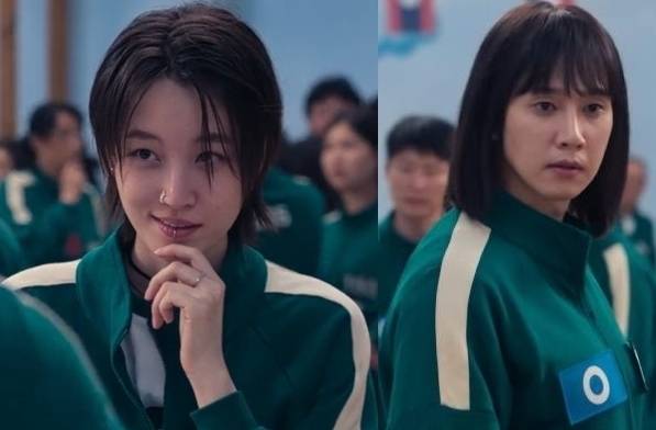 배우 원지안(왼쪽), 박성훈 / 넷플릭스 '오징어게임2'