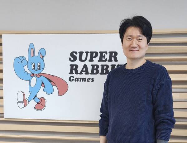 슈퍼래빗게임즈의 김영웅 대표. 사진=박명기