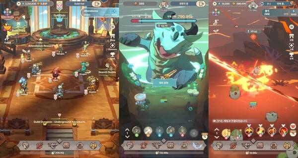 테일즈 오브 크라운의 스크린샷. 사진=슈퍼래빗게임즈