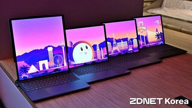 레노버 씽크북 플러스 6세대 롤러블. (사진=지디넷코리아)