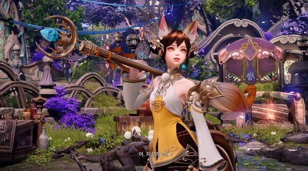 - 림레이크에서 이변에 대처하고 있던 자크라의 제자이자 신입 장로 '란게'