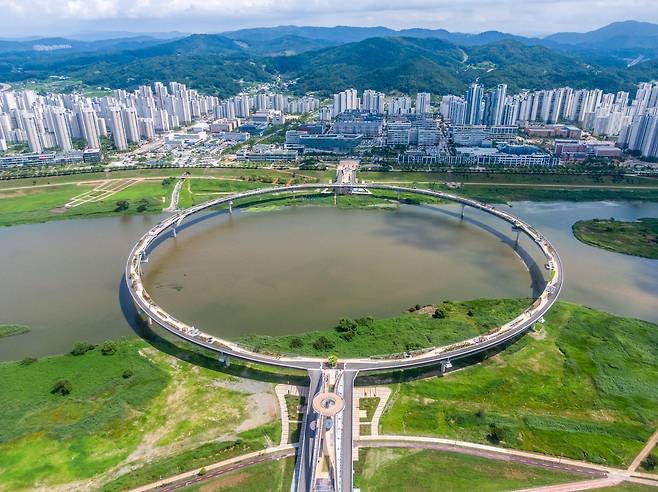 금강보행로 이응다리