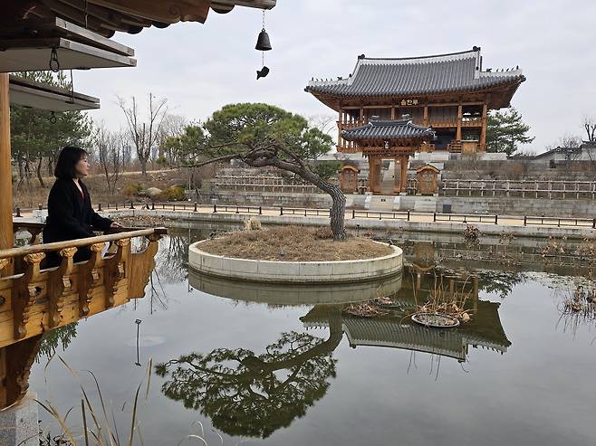 세종수목원 국내 주요 정원 미니어처 중 창덕궁 모습