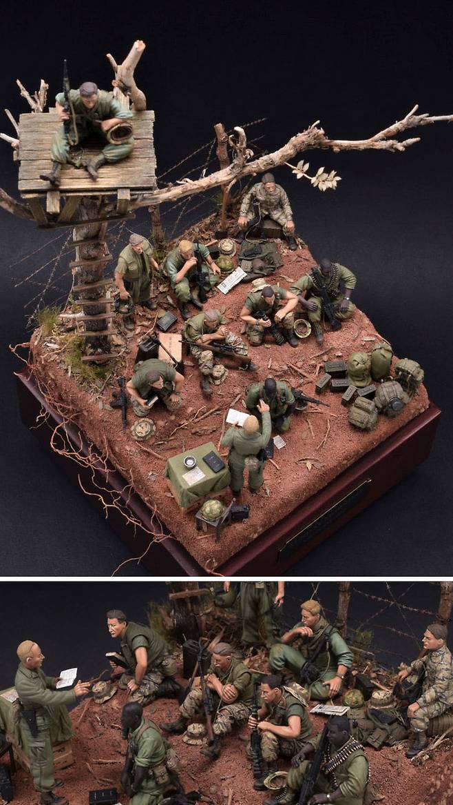‘Sunday morning’ 1/35 scale, Built in 2021