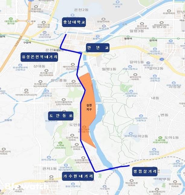 TRT 노선안 /자료=대전시