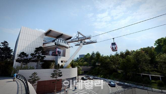 남산 곤돌라 예상도 (사진=서울시)