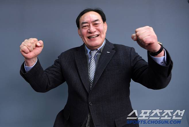 하형주 국민체육진흥공단 이사장이 7일 스포츠조선과의 인터뷰에 앞서 포즈를 취하고 있다. 박재만 기자 pjm@sportschosun.com/2025.01.07/