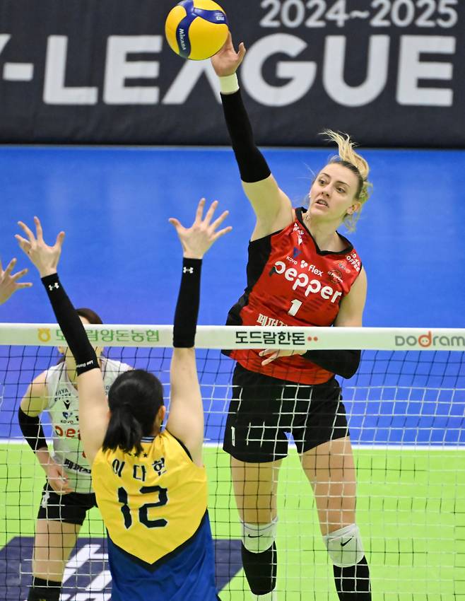 외국인 공격수 테일러. 사진=KOVO