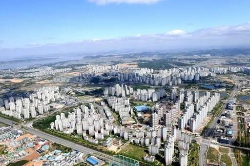 파주 운정신도시 일원. 파주시 제공