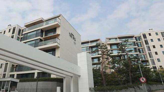 용산구 '한남더힐' 모습