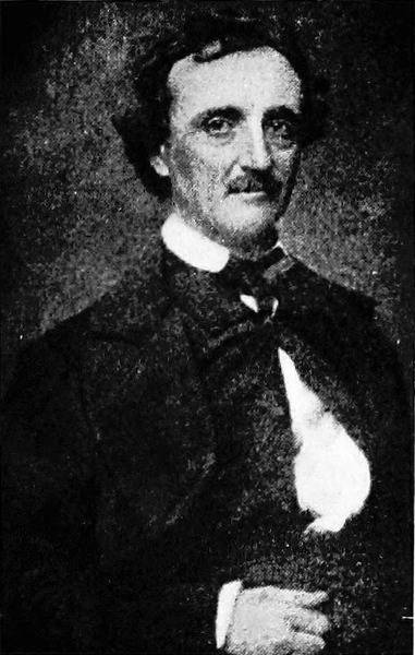 에드거 앨런 포. (출처: Edgar Allan Poe Memorial Association(1910), Public domain, via Wikimedia Commons)