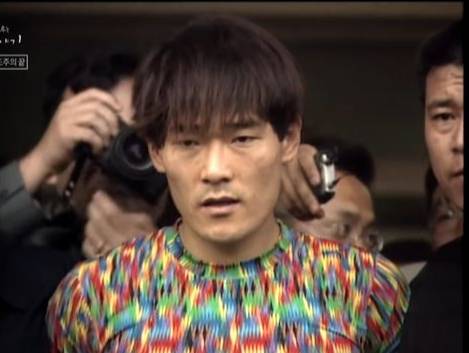 검거 당시 신창원. SBS '꼬리에 꼬리를 무는그날 이야기' 캡처