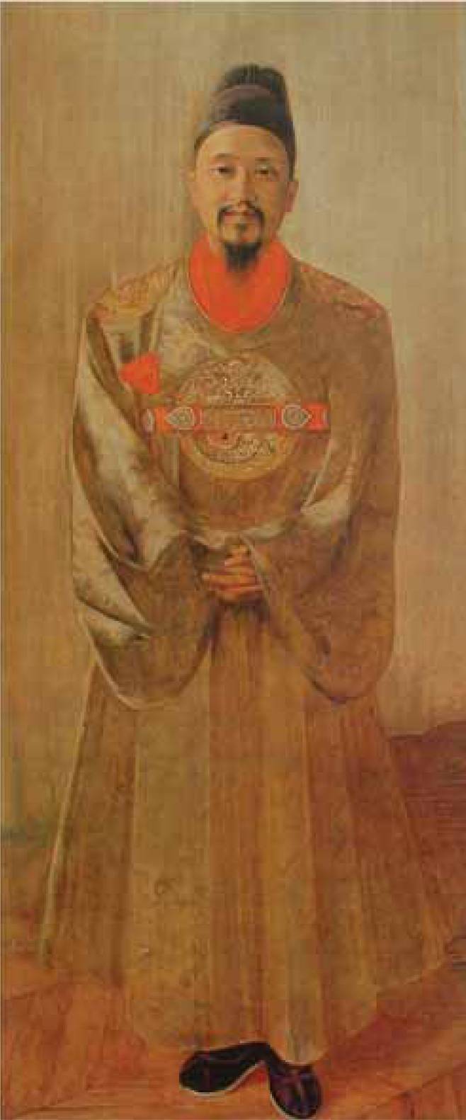 휘베르트 보스, 고종 황제의 초상, 1899년, 캔버스에 유채, 198.9 x 91.8 cm, 개인소장.