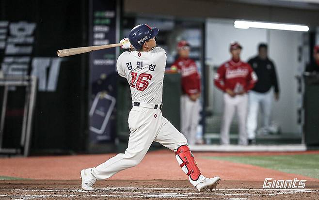 ▲ 김민성 ⓒ롯데 자이언츠