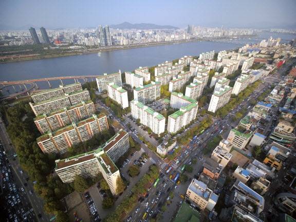 압구정동 한양아파트 전경.(사진=강남구)