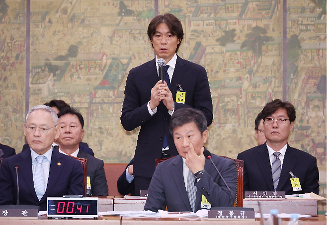 홍명보 한국 축구 대표팀 감독. 사진=연합뉴스 제공