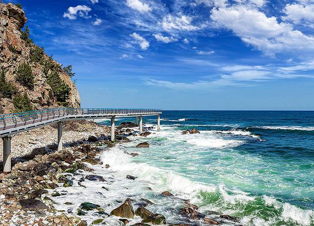 강원 강릉 정동심곡 바다부채길. 강릉관광개발공사