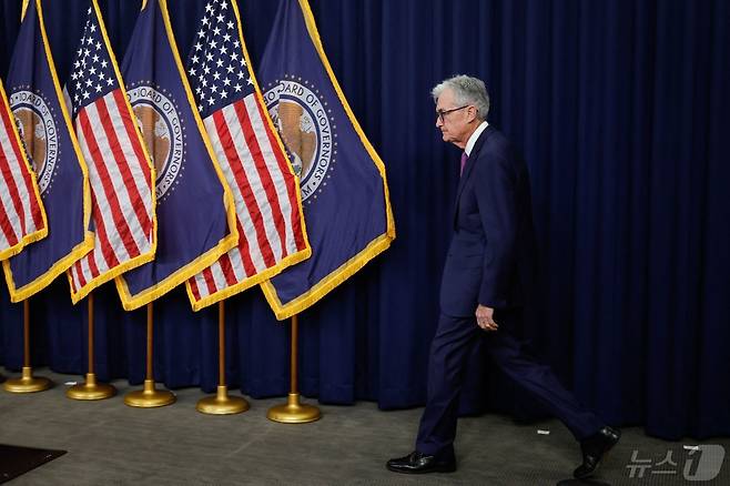 제롬 파월 미국 연방준비제도(Fed·연준) 의장/ 2024. 05..02 ⓒ AFP=뉴스1 ⓒ News1 우동명 기자