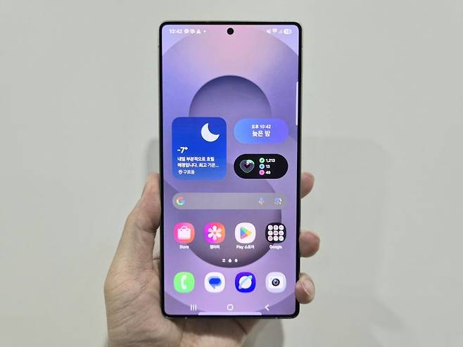 갤럭시 S25 울트라. 사진=구자윤 기자