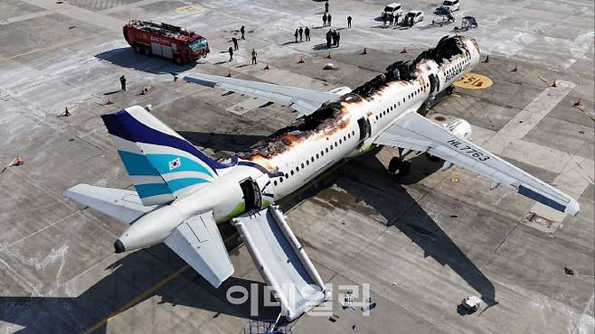 에어부산 사고기 (사진=항공철도사고조사위원회)