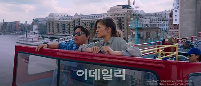 ‘스타링 그레이트 브리튼’ 캠페인 영상에 등장한 영화 ‘스파이더맨’ (사진=영국관광청)
