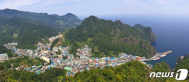 울릉도 전경. 2019.7.5/뉴스1 ⓒ News1 박세연 기자