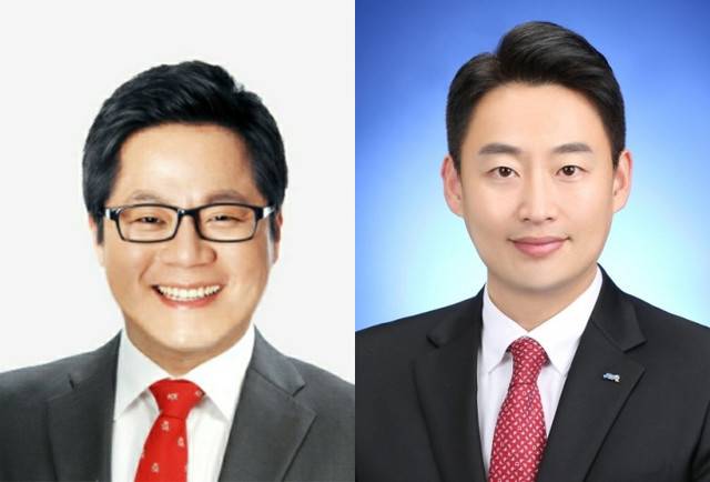▲ 김기홍(사진 왼쪽)·이민철 국민의힘 부대변인