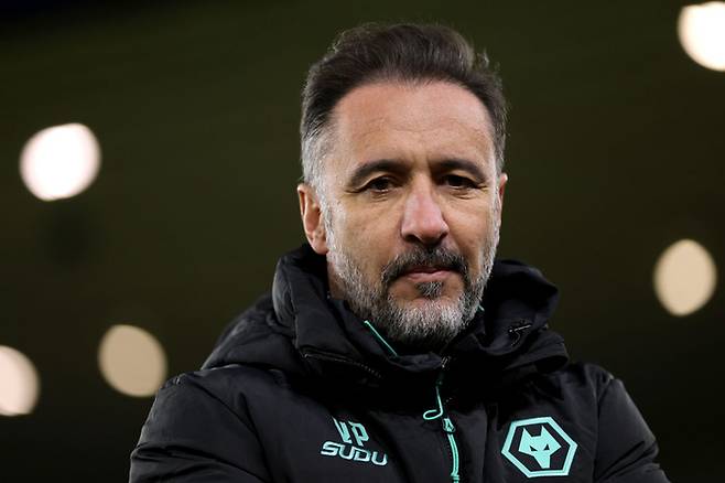 비토르 페레이라 울버햄프턴 감독이 경기를 지켜보고 있다. Getty Images