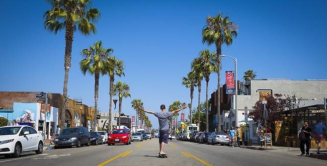 애벗키니와 베니스 비치 / 사진=로스앤젤레스관광청