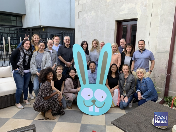 글로벌 1위 프리미엄 어린이 오럴 케어 브랜드 잭앤질(Jack N' Jill) 본사 임직원들. ⓒ잭앤질