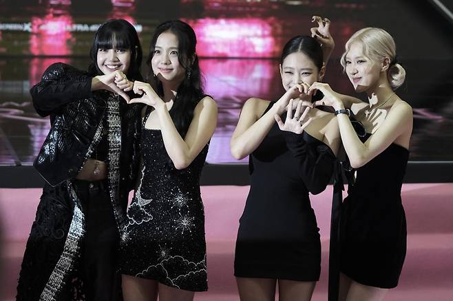 블랙핑크. AP 뉴시스