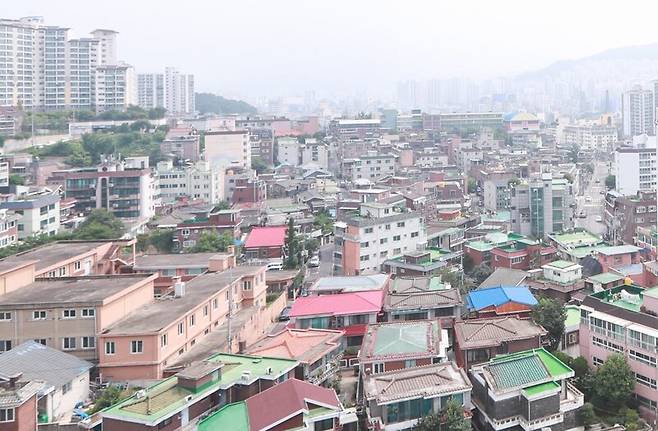 서울 은평구 일대 노후 주거지. LH 제공