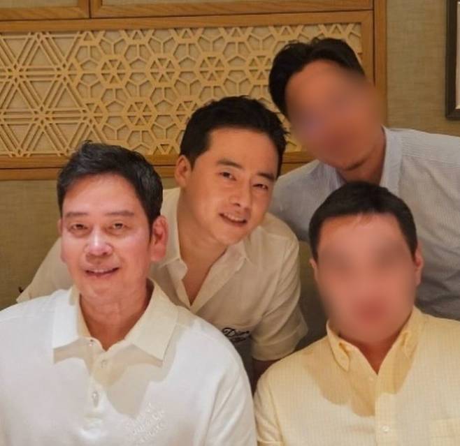 정용진 부회장과 선우은숙의 아들 이상원. 인스타그램