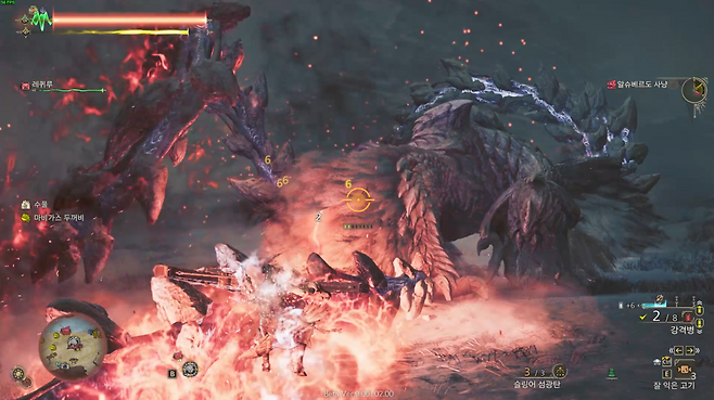 - 맞으면 정말 억소리나는 대미지를 받는다