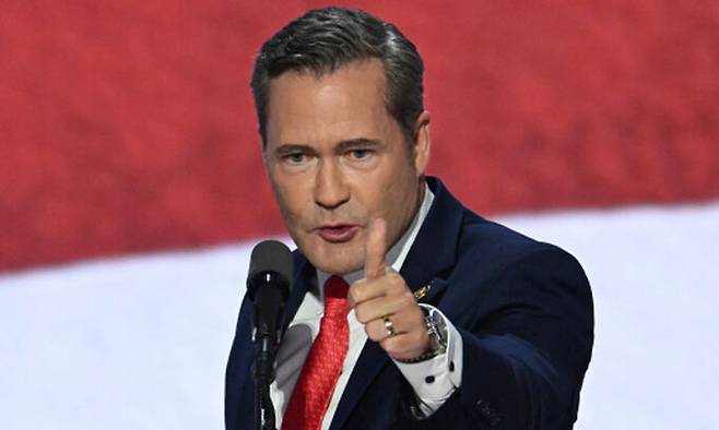 마이크 왈츠 미국 백악관 국가안보보좌관. AFP연합뉴스