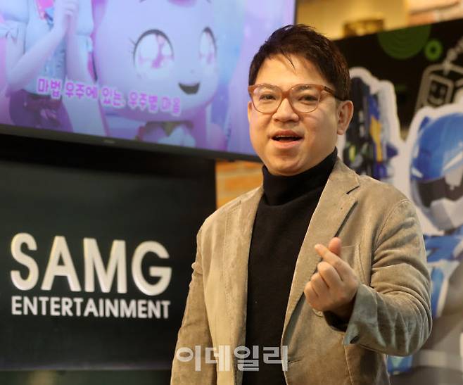 김수훈 SAMG엔터테인먼트 대표. (사진= 김태형 기자)