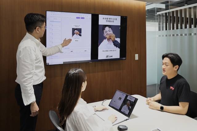 현대홈쇼핑이 지난해 6월 도입한 AI 숏폼 자동 제작 시스템. / 사진=현대백화점그룹