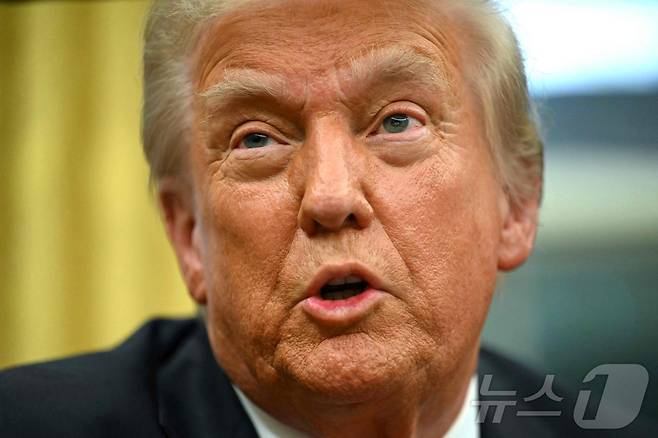 도널드 트럼프 미국 대통령. 2025.02.11 ⓒ AFP=뉴스1 ⓒ News1 우동명 기자