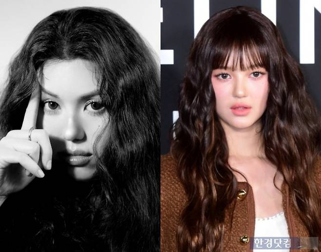 올리비아 마쉬, 그룹 뉴진스 다니엘 /사진=MPLIFY 제공, 한경DB